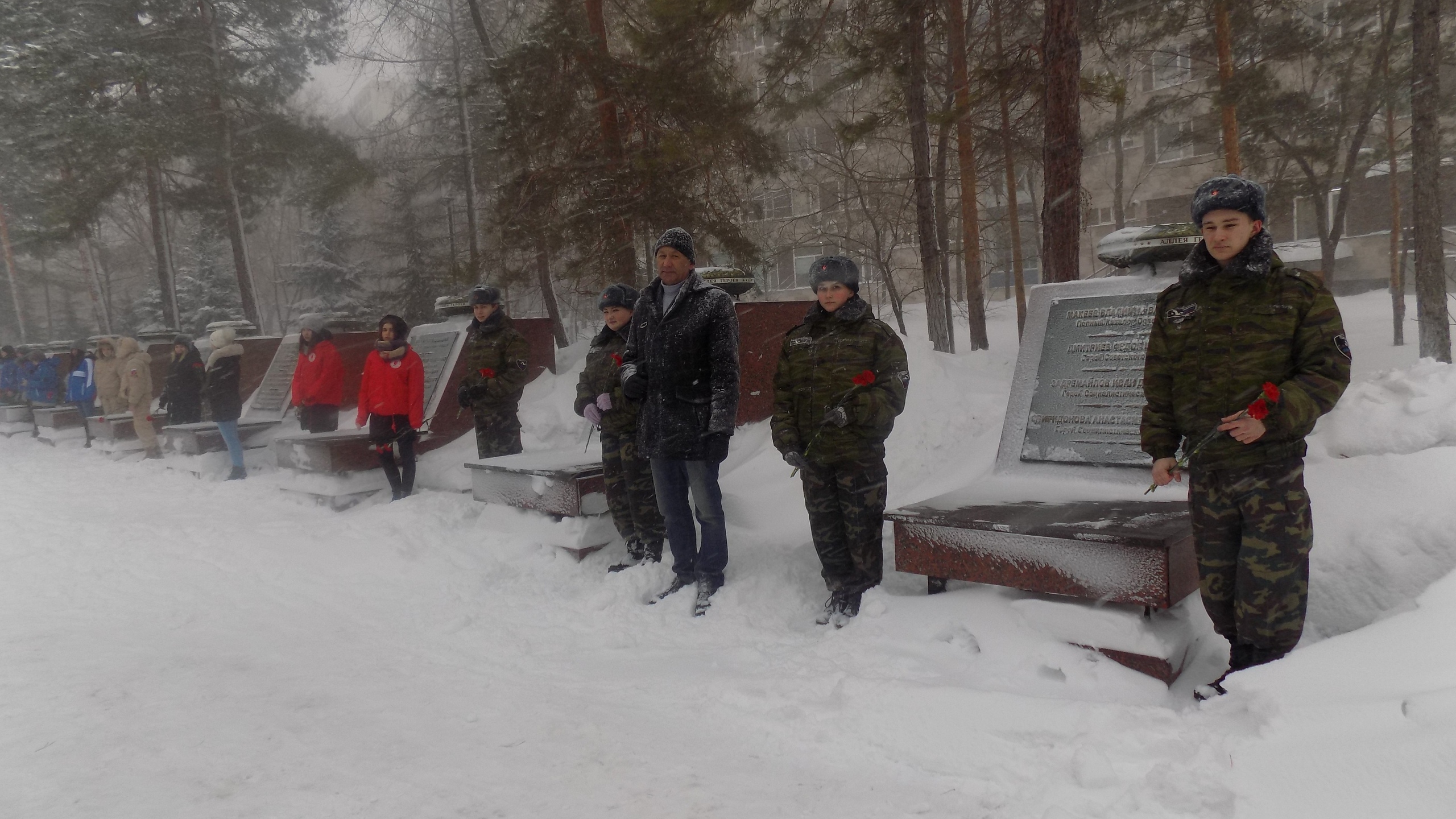 Торжественные мероприятия ко Дню защитника Отечества в Оренбурге